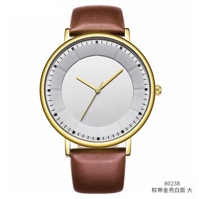 Zusammenpassende gesetzte Paar-Quarz-Uhren für Armbanduhr-Legierungs-Leder