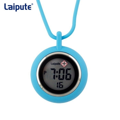 Hängende Hals-elektronische Bewegung Freizeit-Silikon-Krankenschwester-Fob Watch Rounds