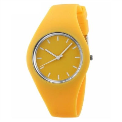 Digitaluhr-Silikonkautschuk-Band-Silikonkautschuk-Uhr Jelly Color Couple Watch