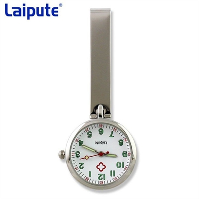 Runde Skala pflegt Clip auf Taschenuhr-Pin Buckle Chest Watch For-Krankenschwestern