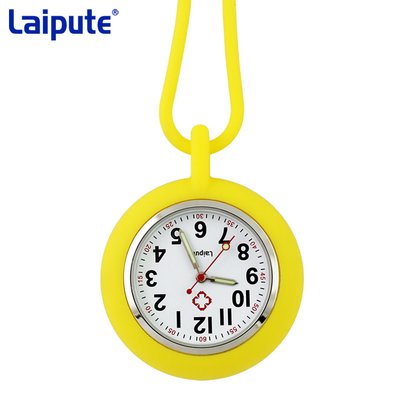 Laipute pflegt Digital-Taschenuhr-Halterneck Silikon-Krankenschwester Watch Quartz Movement