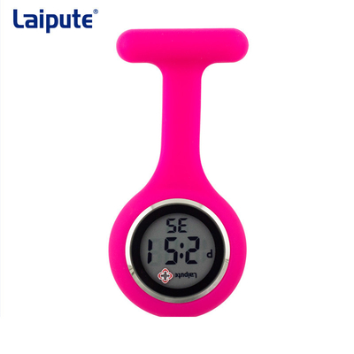 Haut-freundliche Silikon-Krankenschwester Watch elektronischer Anzeige Pin Buckle Digital Fob Watchs