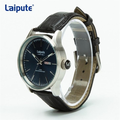 Die Chronograph-Lederband-Kalender-Uhr der Pantone-Farbmänner