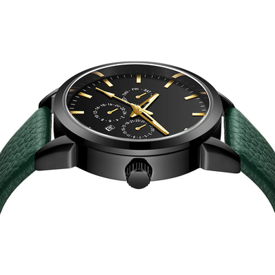 Klassiker-Unisexmode-einfaches Frauen-Quarz-Armbanduhr Soem