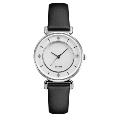 Die Uhr der einfachen und modernen Frauen mit Diamond Quartz Creative Watch