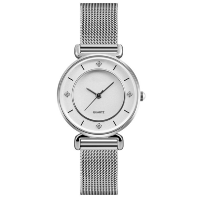 Die Uhr der einfachen und modernen Frauen mit Diamond Quartz Creative Watch