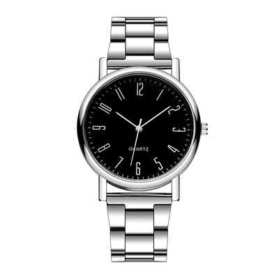 Einfache der Quarz-Uhr-Falten-Schnallen-Geschenk-Uhr der Stahlband-Männer