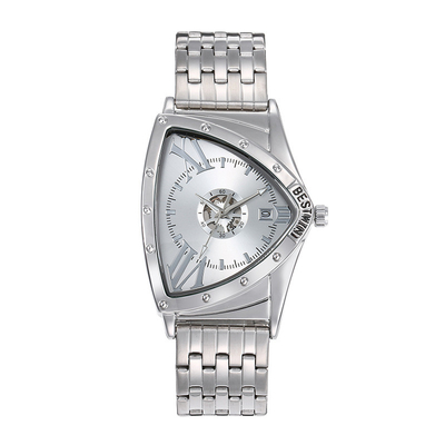 Bandbreite der Geschäfts-Art-Edelstahl-Zeiger-Quarz-Uhr-20mm