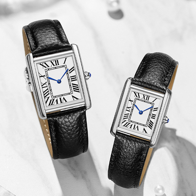 Zeit-Anzeigen-Paar-Quarz-Uhr-Kundenbezogenheits-Service Soem 28mm