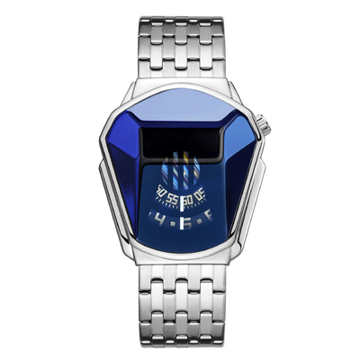 Gewicht der ROHS-Edelstahl-Quarz-Armbanduhr-20mm der Bandbreiten-103g