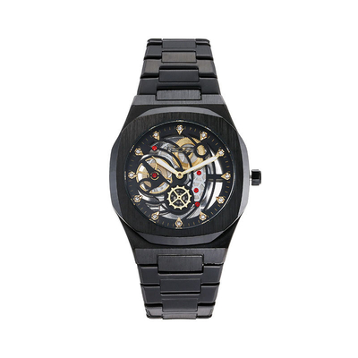 Zeiger-Edelstahl-Quarz-Armbanduhr mit 20mm Bandbreite für Zeit-Anzeige