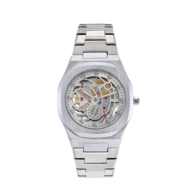 Zeiger-Edelstahl-Quarz-Armbanduhr mit 20mm Bandbreite für Zeit-Anzeige
