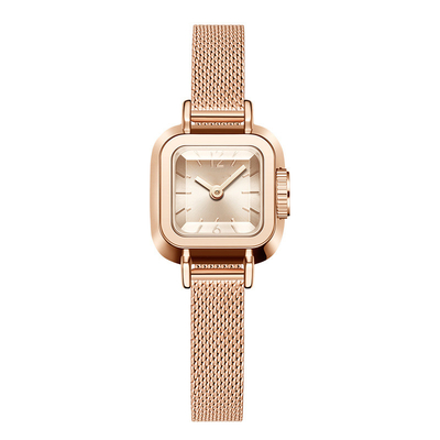 22cm Legierungs-Quarz-Armbanduhr mit 8mm Bandbreite für Frauen