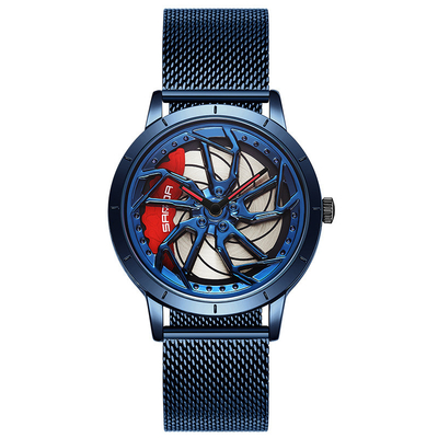 Des Edelstahl-3ATM Kasten-Stärke-Wasserbeständigkeit Quarz-der Uhr-13mm