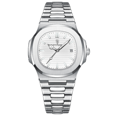 Bandbreite 20 mm Edelstahl Quarz Armbanduhr Zeit Anzeige Option Gewichts 135g