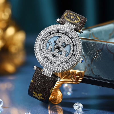 Hochleistungs-Quarz-Batterie-Armbanduhren mit Chronographenfunktion