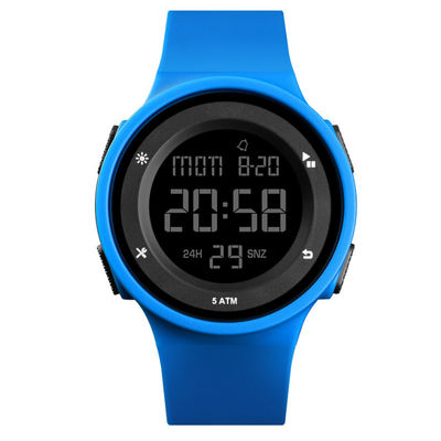Die Uhr-Silikon-Sport-Uhr der Sport-Silikon-mehrfunktionalen ultradünnen Paare