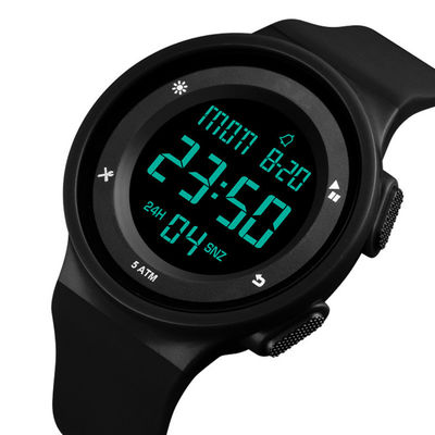 Die Uhr-Silikon-Sport-Uhr der Sport-Silikon-mehrfunktionalen ultradünnen Paare