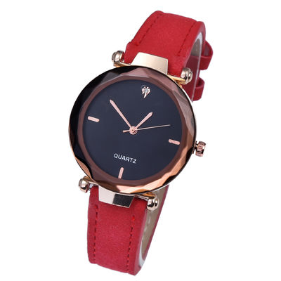 Wirkliches Diamond Watches For Women 23cm Legether Band Laipute rüstete sich aus