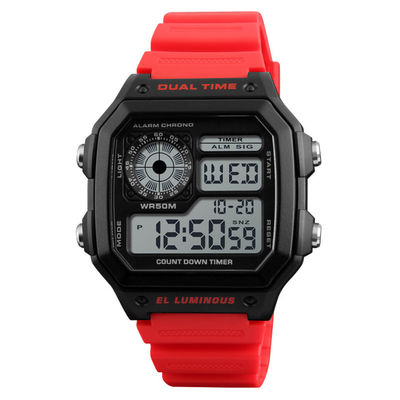 Digital und analoge Armbanduhr führten elektronische Uhr-Unisex-Digitaluhr