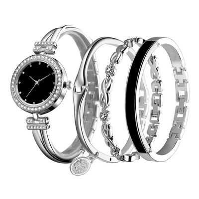4-teiliger Armbanduhr-Geschenk-Satz, Uhr-Geschenkbox stellte Uhr 86g ein