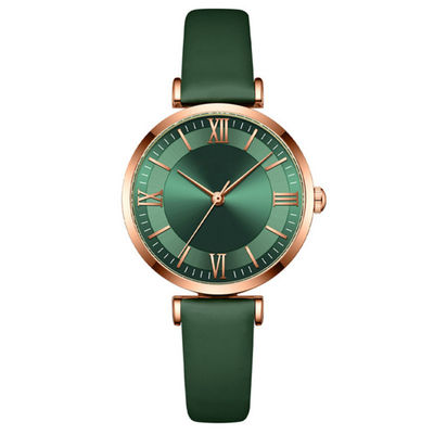 Nonscratch-Frauen-Quarz-Armbanduhr-Chronographen 30M Life Waterproof