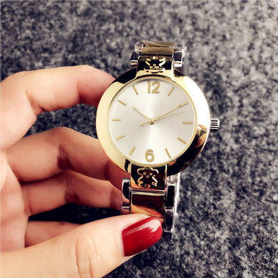 Wasserdichte der Legierungs-5ATM Stärke Quarz-der Armbanduhr-12mm für Männer