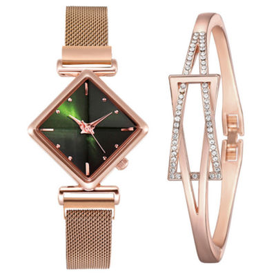 wasserdichtes Uhr-und Armband-Geschenk-Satz ODM Availbale der Damen-3Bar