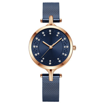 3ATM wasserdichter echter Diamond Quartz Watch Vacuum Electroplating Skinfriendly