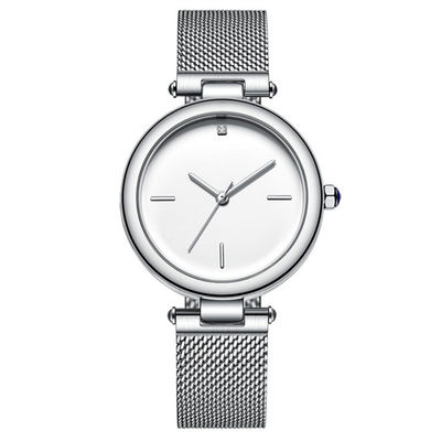 Verkrusteter echter Diamond Quartz Watch Wearproof Corrosionproof