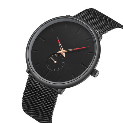 Legierungs-Quarz-Armbanduhr PE45 Movt, Scratchproof Uhr des Edelstahl-316l