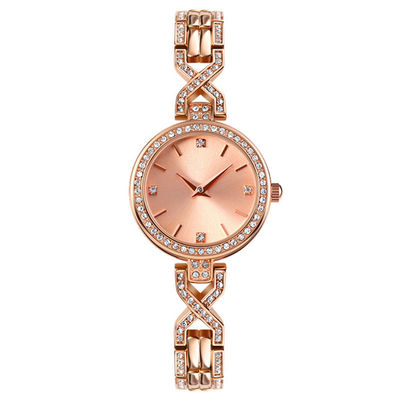 Soem echter Diamond Quartz Watch, 200mm Edelstahl Diamond Watch