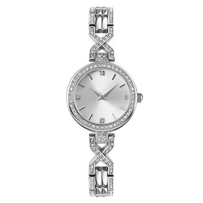 Soem echter Diamond Quartz Watch, 200mm Edelstahl Diamond Watch