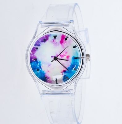 Skala ODM Plastikdes sport-Uhr-transparentes Bügel-40mm verfügbar