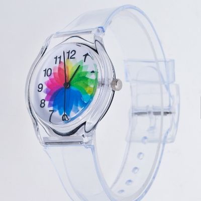 Skala ODM Plastikdes sport-Uhr-transparentes Bügel-40mm verfügbar