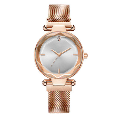 Vacuumplating-Frauen-Quarz-Handgelenk Watchv 32mm scratchless anti-abreibendes