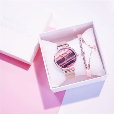 Laipute-Armbanduhr-Geschenk stellte einfaches Retro- 3Bar wasserdicht ein