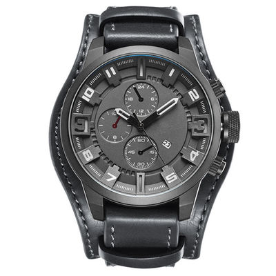 automatische mechanische Legierungs-Quarz-Armbanduhr Nonwaterproof Multiusage