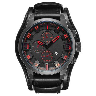 automatische mechanische Legierungs-Quarz-Armbanduhr Nonwaterproof Multiusage