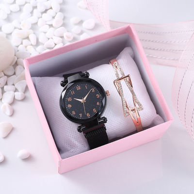 Multifunktionsarmbanduhr-Geschenk stellte 8mm Stärke mit Gypsophilaskala ein