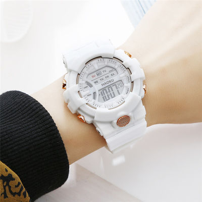 25.5cm Silikon führte verfügbares Digital-Sport-elektronisches Armbanduhr Soem