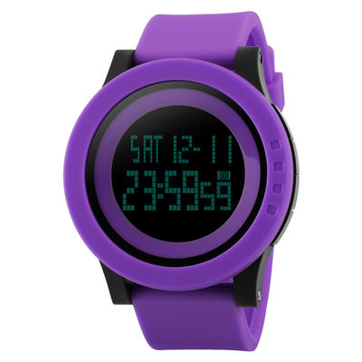 Militärsport passt auf, Silikon wasserdichte Armbanduhr LED Digital umzuarbeiten