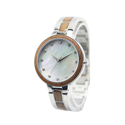 Unisexedelstahl-Chronograph, ODM-Quarz-Uhr-Edelstahl zurück