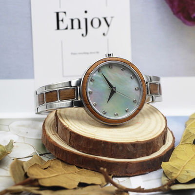 Unisexedelstahl-Chronograph, ODM-Quarz-Uhr-Edelstahl zurück