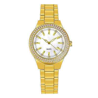 IPG Galvanisierungsquarz echte Diamond Watch 8mm Skala-Stärke Movt