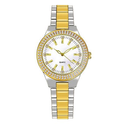 IPG Galvanisierungsquarz echte Diamond Watch 8mm Skala-Stärke Movt
