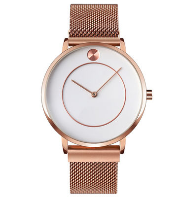 ODM-Edelstahl-Quarz-Armbanduhr, Edelstahl-Wasser-beständige Uhr