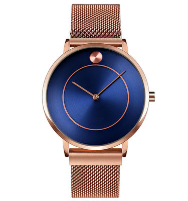 ODM-Edelstahl-Quarz-Armbanduhr, Edelstahl-Wasser-beständige Uhr
