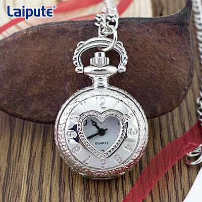 ROHS genehmigte Weinlese-silberne Taschen-Uhr, leuchtende Weinlese Elgin Pocket Watch