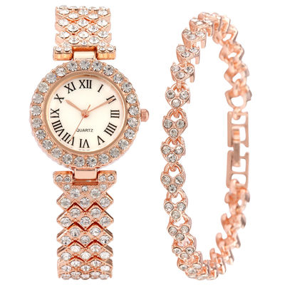 Quarz-Armbanduhr der Frauen-100g, Soem Diamond Bracelet Watch For Ladys